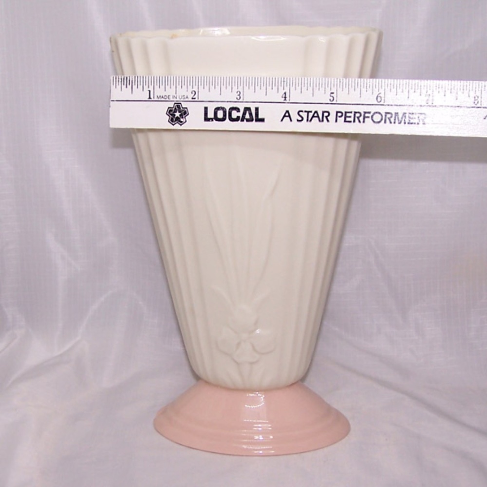 VTG -  Lenox Floral Pink Vase - Picture 8 of 11